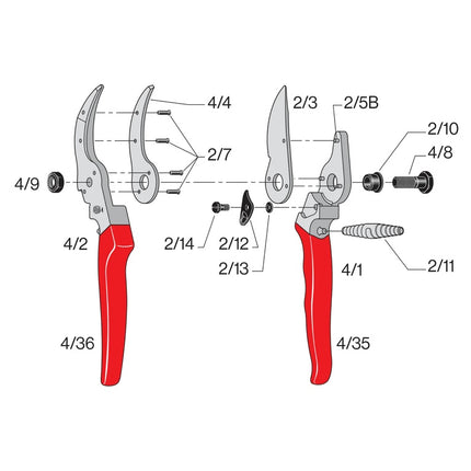 Felco 4 snoeischaar  -1508315