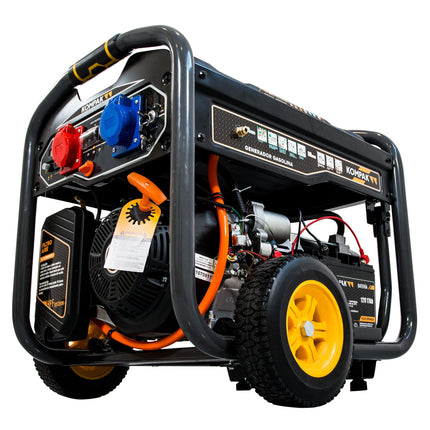 KOMPAK K10000TET-DF aggregaat 6750W 230V/400V- (DUEL FUEL)