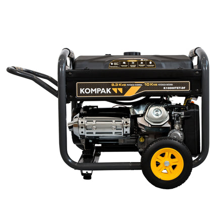 KOMPAK K10000TET-DF aggregaat 6750W 230V/400V- (DUEL FUEL)