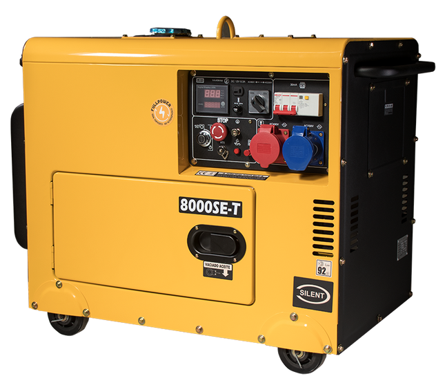 ITCPOWER NT8000SE-T diesel generator 6000W 230V/400V