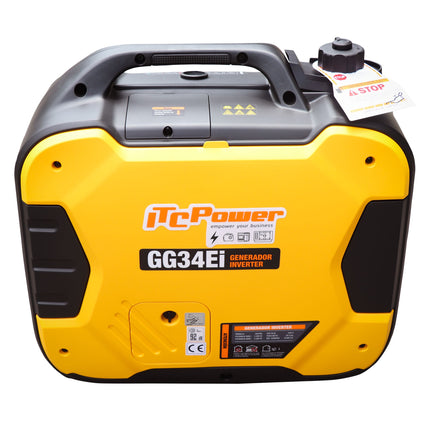 ITCPOWER GG34Ei inverter aggregaat 3200W 230V- (elektrische start)