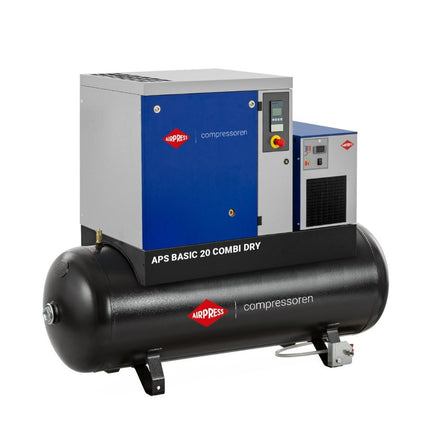 Airpress Schroefcompressor aps 20 basic combi dry 400V - 364960
