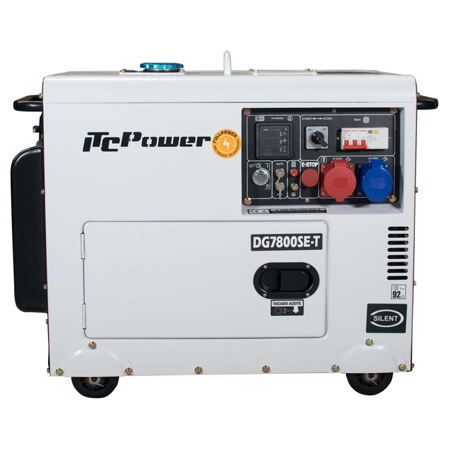 ITCPOWER DG7800SET diesel generator 6000W 230V/400V
