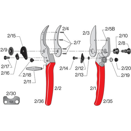Felco 2 snoeischaar -1508300