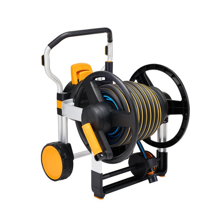 FISKARS Slanghaspel Manueel XL met wielen, inclusief 20m slang - 1062256