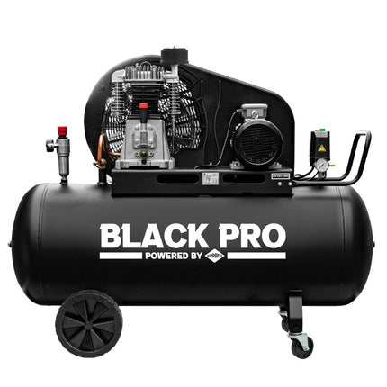 BLACK PRO NB5/270 twee-cilinder compressor, 270L, 11 bar, 502L/min, 400V - 360114