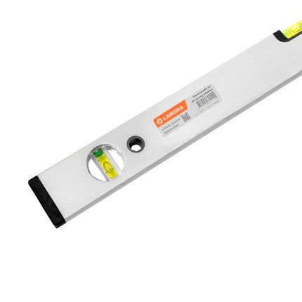 LABORA Waterpas 80 cm dikwandig aluminium, 2 libellen - 960114