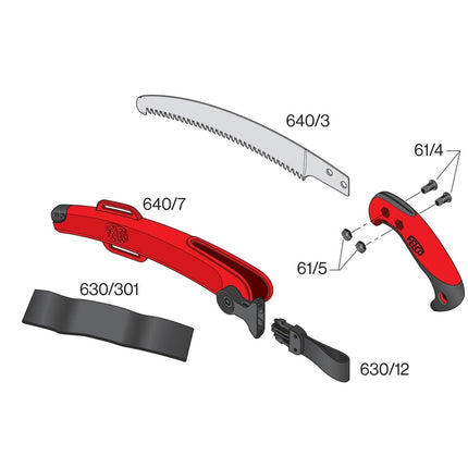 Felco 640 gebogen trek- en snoeizaag -1508380