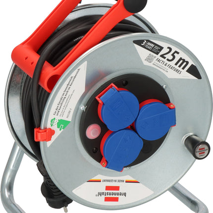 Brennenstuhl kabelhaspel 3x 230V 16A 3G1.5 25M - 1198520