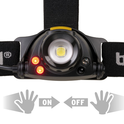 Brennenstuhl LED sensor-hoofdlamp oplaadbaar SL 401 AF – 400 lumen - 1177310010