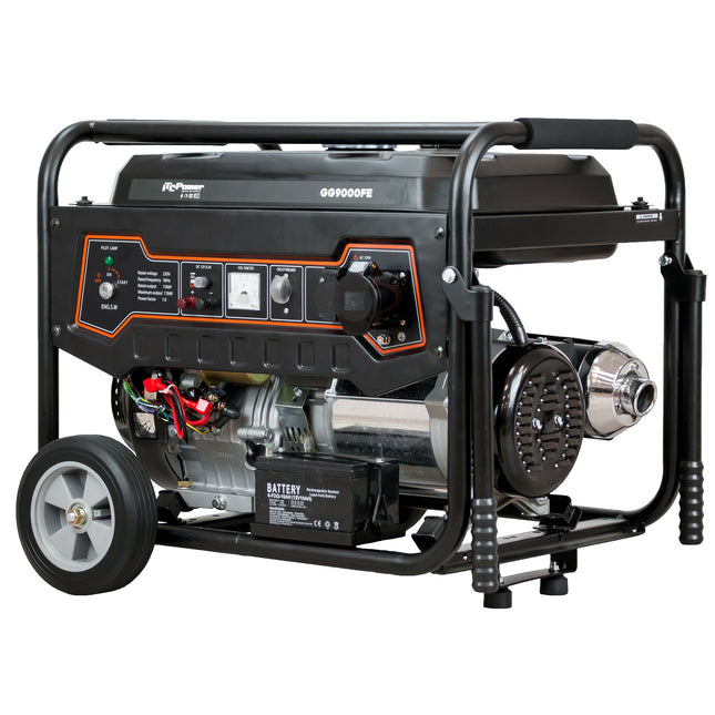 ITCPOWER GG9000FE benzine aggregaat HOME 7000W 230V