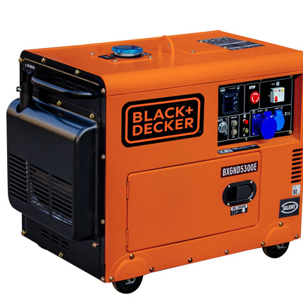 BLACK+DECKER BXGND5300E diesel generator 5000W 230V