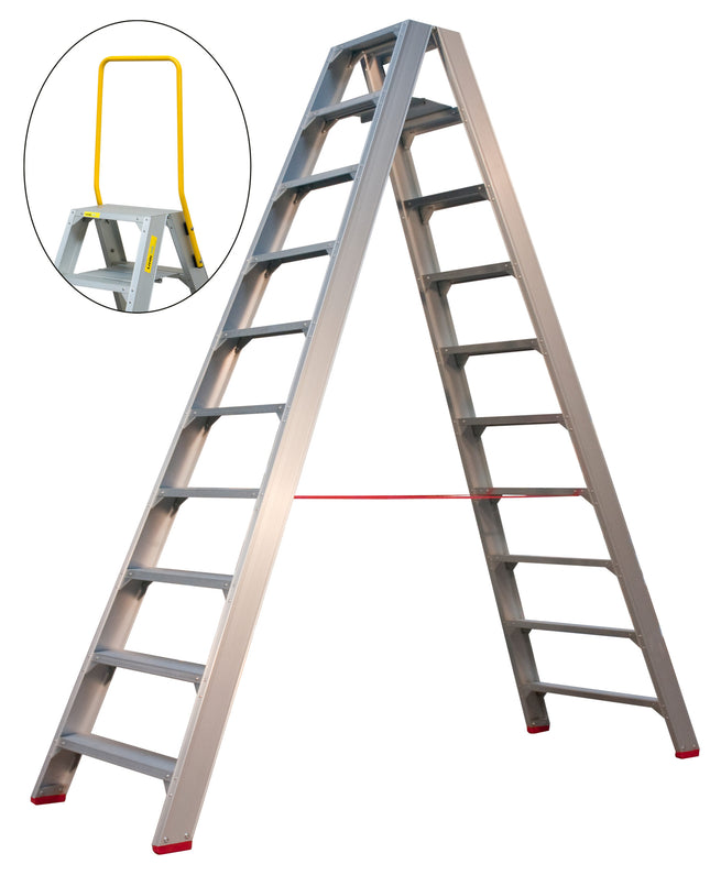 Little jumbo Industrietrap 2x10 treden- 4741000210