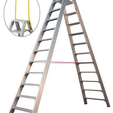 Little jumbo Industrietrap 2x12 treden- 4741000212