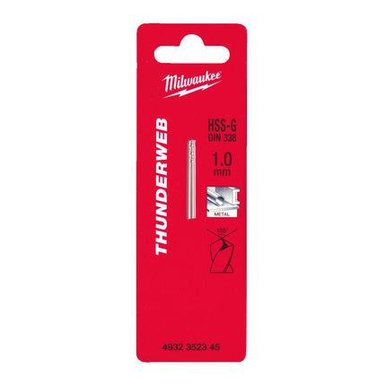 Milwaukee metaalboor 1.0x34mm HSS-G ThW