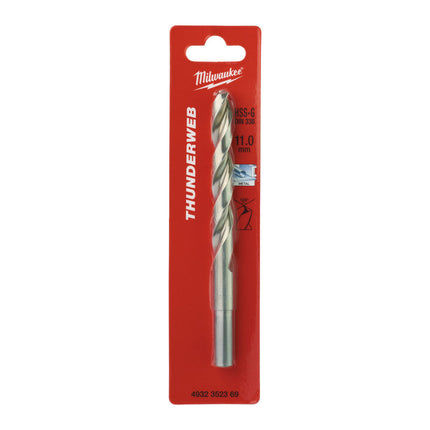 Milwaukee metaalboor 11.0x142mm HSS-G ThW
