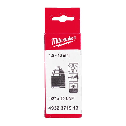 Milwaukee Snelspanboorhouder 1.5-13mm 1/2x20 FIXTEC