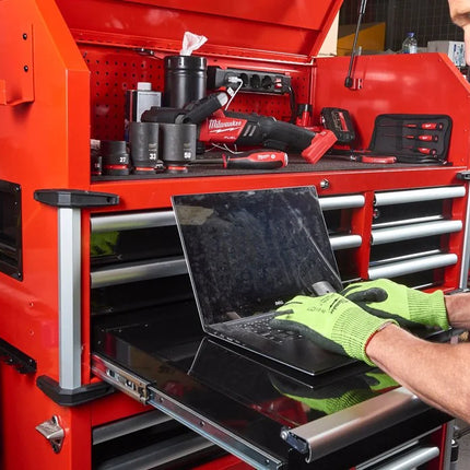 Milwaukee SRC46-1 grote stalen gereedschapswagen 10 lades- 4932478852