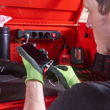 Milwaukee SRC46-1 grote stalen gereedschapswagen 10 lades- 4932478852