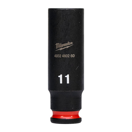 Milwaukee Krachtdop ¼” 11mm lang Shockwave- 4932480260