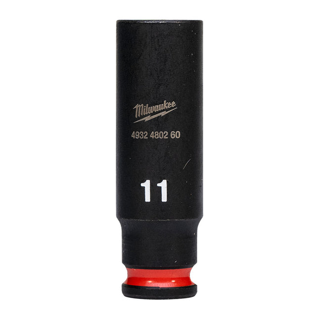 Milwaukee Krachtdop ¼” 11mm lang Shockwave- 4932480260