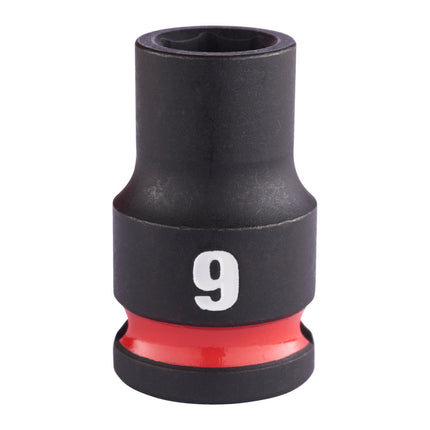 Milwaukee Krachtdop ⅜” 9mm kort Shockwave- 4932480266