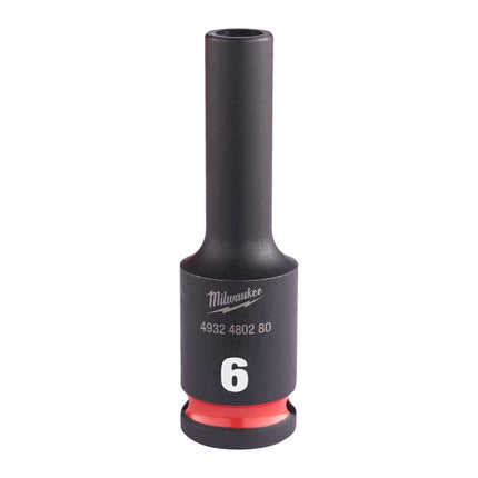 Milwaukee Krachtdop ⅜” 6mm lang Shockwave- 4932480280