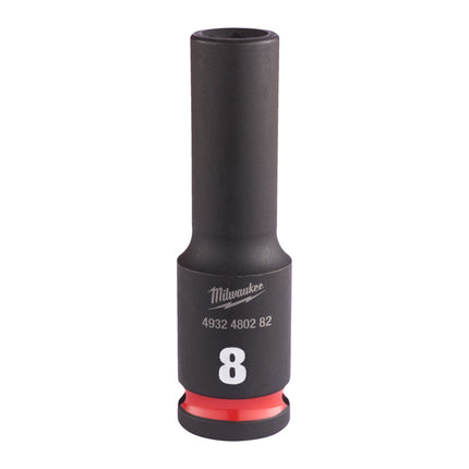 Milwaukee Krachtdop ⅜” 8mm lang Shockwave- 4932480282