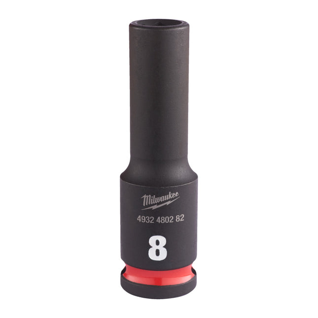 Milwaukee Krachtdop ⅜” 8mm lang Shockwave- 4932480282