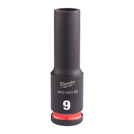 Milwaukee Krachtdop ⅜” 9mm lang Shockwave- 4932480283