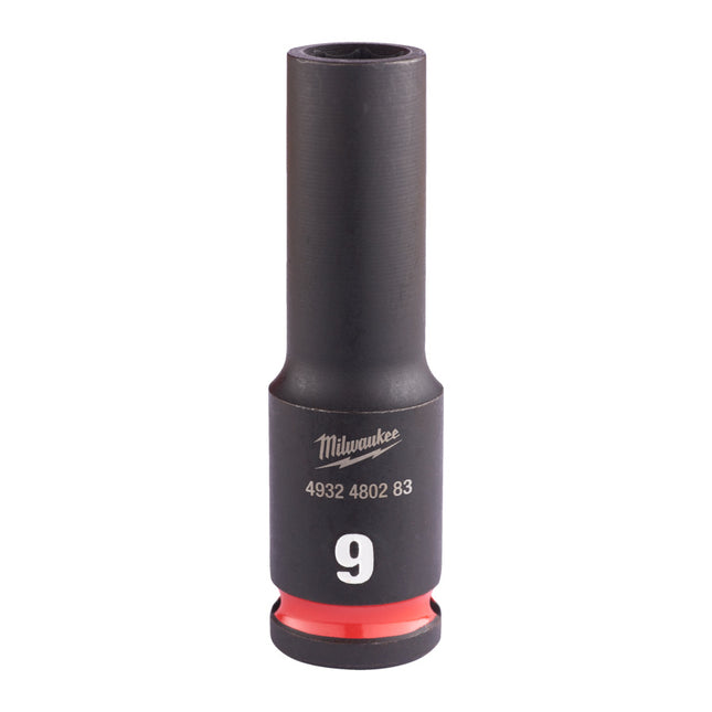 Milwaukee Krachtdop ⅜” 9mm lang Shockwave- 4932480283
