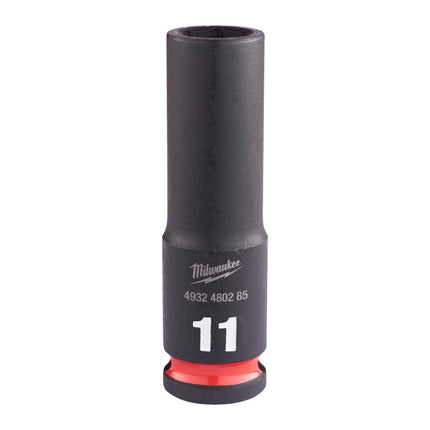 Milwaukee Krachtdop ⅜” 11mm lang Shockwave- 4932480285