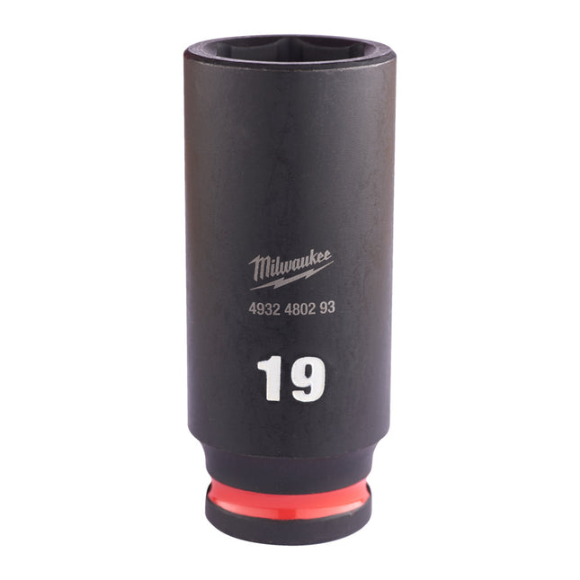 Milwaukee Krachtdop ⅜” 19mm lang Shockwave- 4932480293