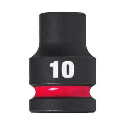 Milwaukee Krachtdop ½” 10mm kort Shockwave- 4932480304