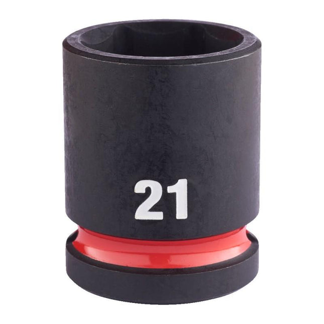 Milwaukee Krachtdop ½” 21mm kort Shockwave- 4932480315