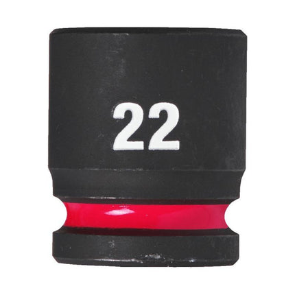 Milwaukee Krachtdop ½” 22mm kort Shockwave- 4932480316
