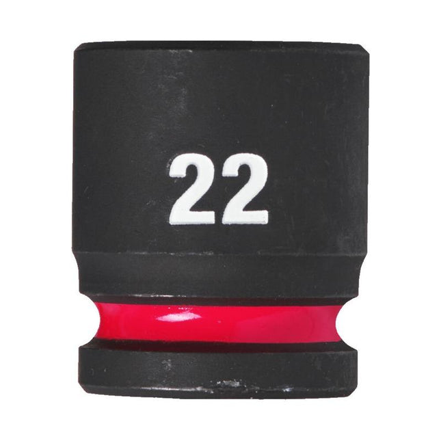 Milwaukee Krachtdop ½” 22mm kort Shockwave- 4932480316