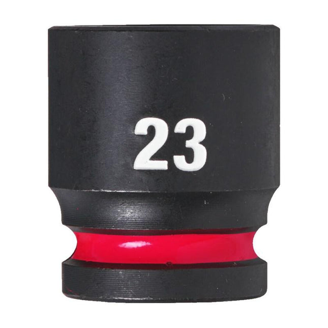 Milwaukee Krachtdop ½” 23mm kort Shockwave- 4932480317