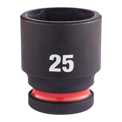 Milwaukee Krachtdop ½” 25mm kort Shockwave- 4932480319
