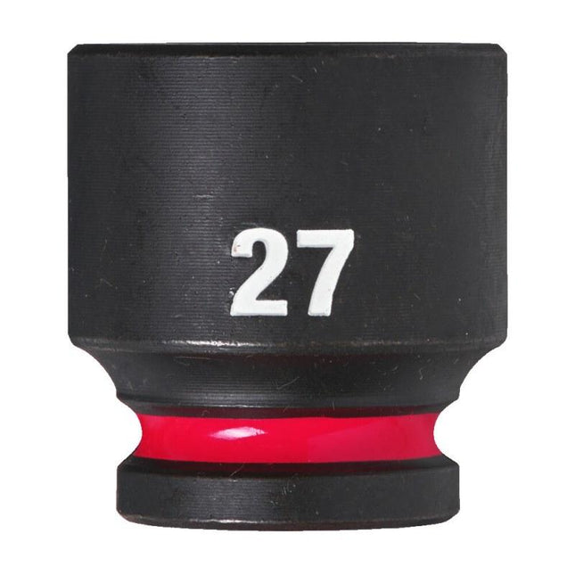 Milwaukee Krachtdop ½” 27mm kort Shockwave- 4932480321