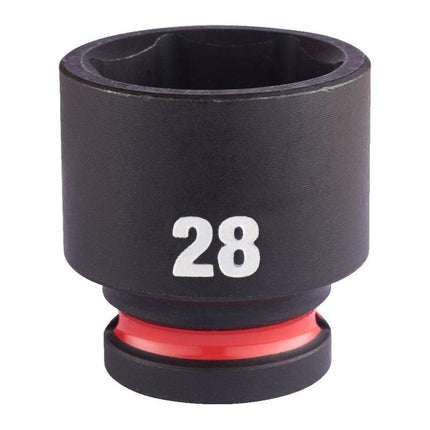 Milwaukee Krachtdop ½” 28mm kort Shockwave- 4932480322