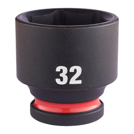 Milwaukee Krachtdop ½” 32mm kort Shockwave- 4932480325