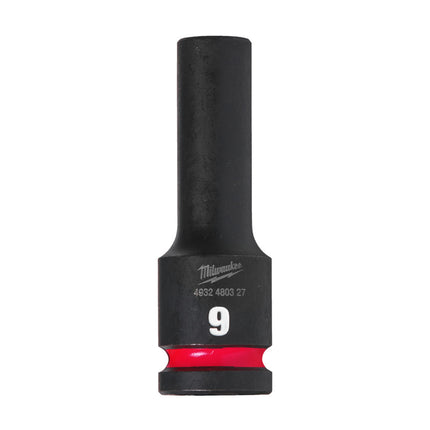 Milwaukee Krachtdop ½” 9mm lang Shockwave- 4932480327