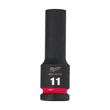 Milwaukee Krachtdop ½” 11mm lang Shockwave- 4932480329