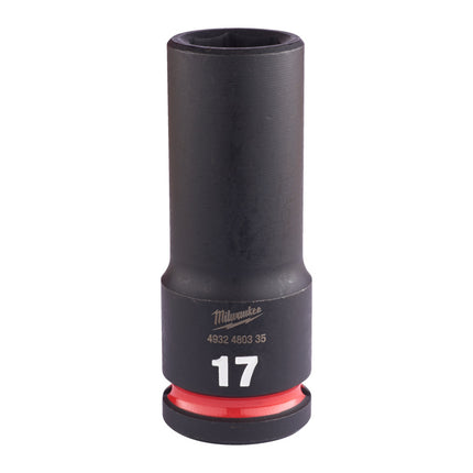 Milwaukee Krachtdop ½” 17mm lang Shockwave- 4932480335