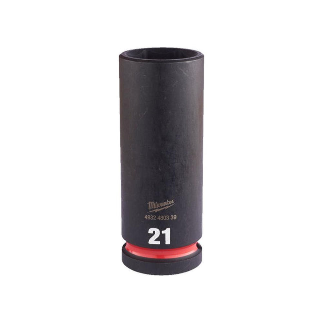 Milwaukee Krachtdop ½” 21mm lang Shockwave- 4932480339
