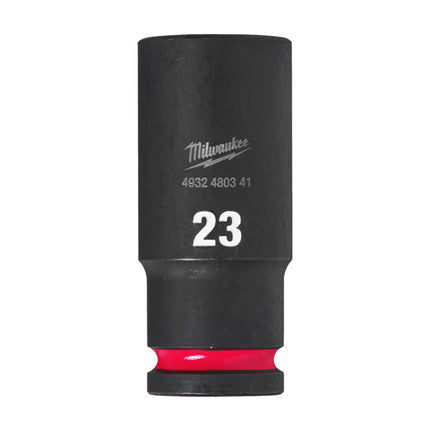 Milwaukee Krachtdop ½” 23mm lang Shockwave- 4932480341