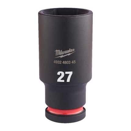 Milwaukee Krachtdop ½” 27mm lang Shockwave- 4932480345