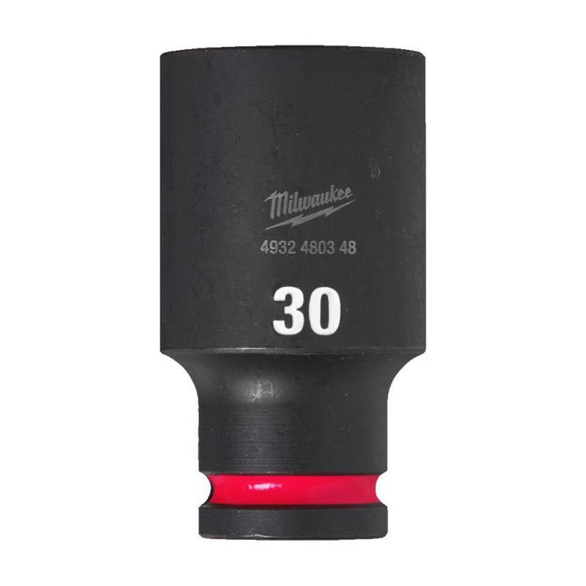 Milwaukee Krachtdop ½” 30mm lang Shockwave- 4932480348