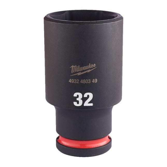 Milwaukee Krachtdop ½” 32mm lang Shockwave- 4932480349
